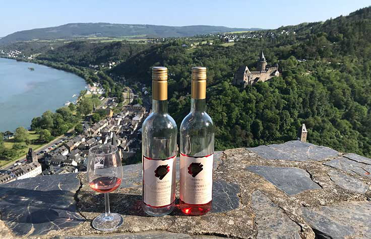 Blick auf Bacharach