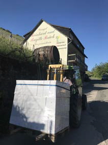 Weintransport